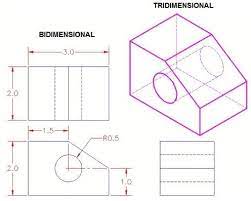 Dadas la perspectiva obtener las vistas diédricas